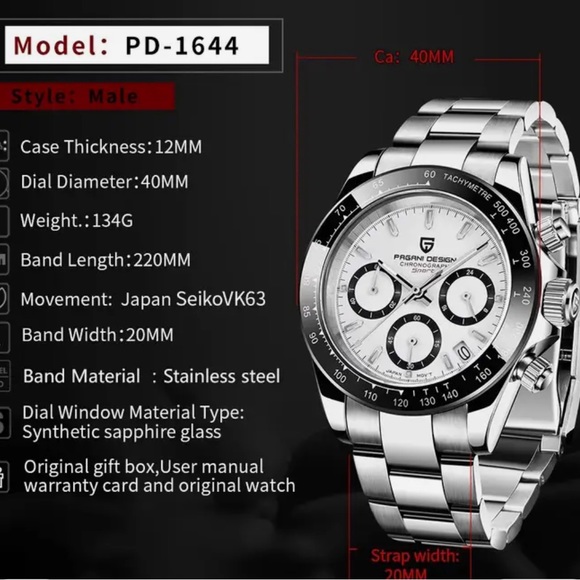 Pagani Design watch - Picture 3 of 4